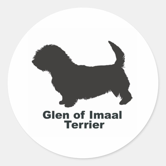 Adesivo Glen of Imaal Terrier (Frente)