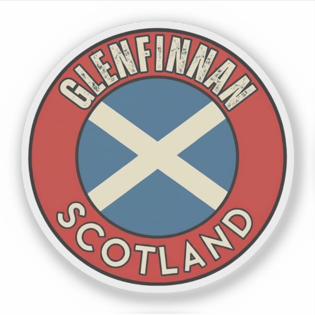 Adesivo Glenfinnan, Escócia (Frente)