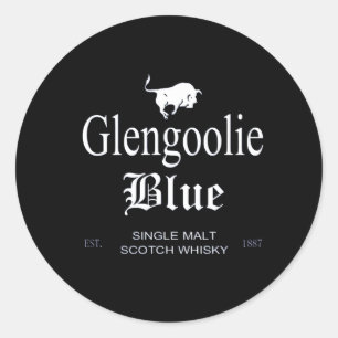Adesivo Glengoolie Blue Scotch Whisky