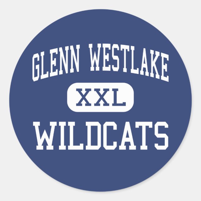 Adesivo Glenn Westlake Wildcats Meio Lombard (Frente)