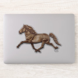 Adesivo Gletta no Cavalo Islandês de Bronze