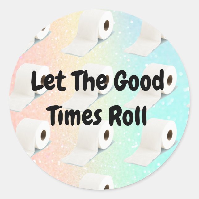 Adesivo Glitter Cor-de-rosa do cilindro do vírus Corona (Frente)