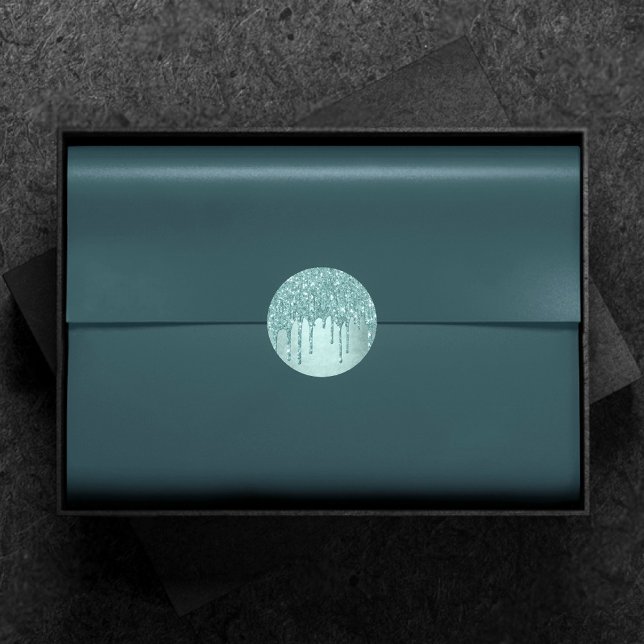 Adesivo Glitter de Mensagem de Discagem | Corante de Fusão (Criador carregado)