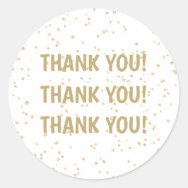 Adesivo Glitter Dourado de Aniversário da Criança