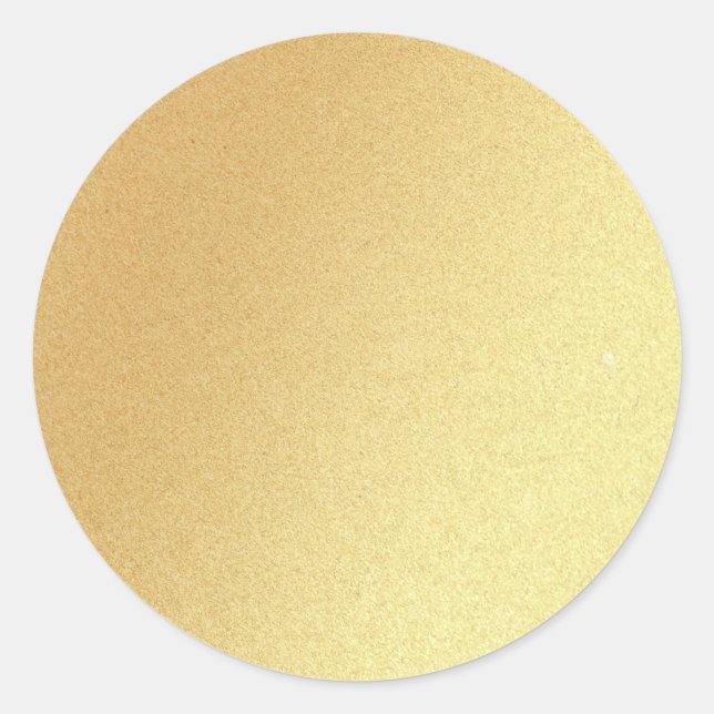 Adesivo Glitter Dourado do Modelo elegante Faux Faux (Frente)