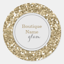 Glitter Dourado e Silver Boutique Glam