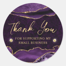 Glitter Roxo e Dourado Agite Pequenas Empresas