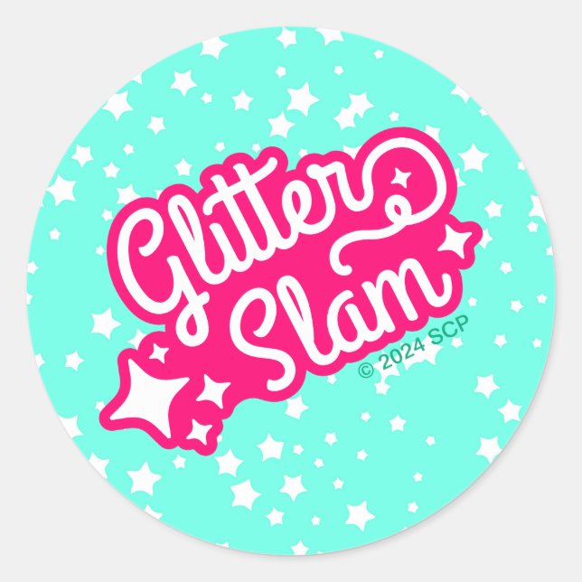 Adesivo Glitter Slam (Frente)