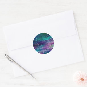 Adesivo Glitzy Foil   Holográfico Iridescente Salvar a Dat