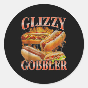Adesivo Glizzy Gobbler Engraçado Wiener Cachorro-Quente Me