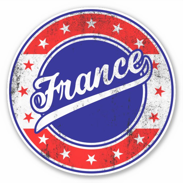 Adesivo Global Traveler - França (Frente)