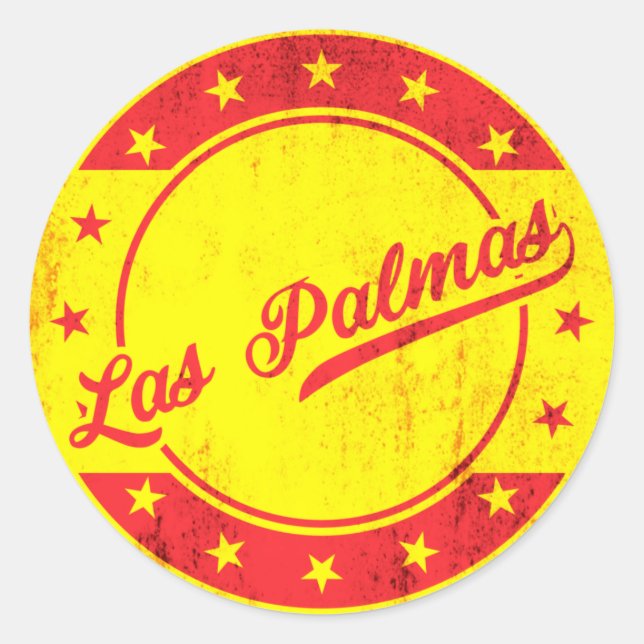Adesivo Global TRaveller - Las Palmas, Espanha (Frente)