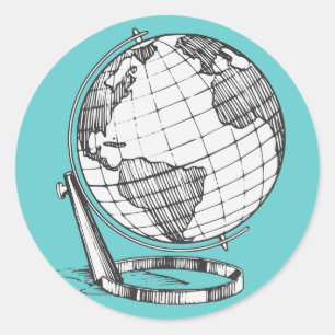 Adesivo Globo da terra