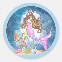 Globo de Mermaid Watercolor