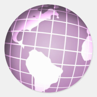 Adesivo Globo Roxo