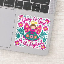 Glória a Deus Sticker
