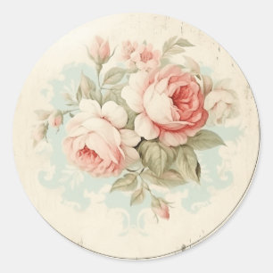 Adesivo Glória Rosa Pica Desbotada, Chique