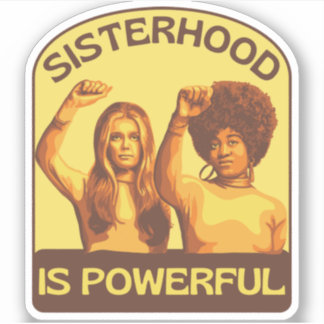 Adesivo Gloria Steinem e Angela Davis Portrait