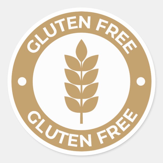 Adesivo Gluten Free (Frente)