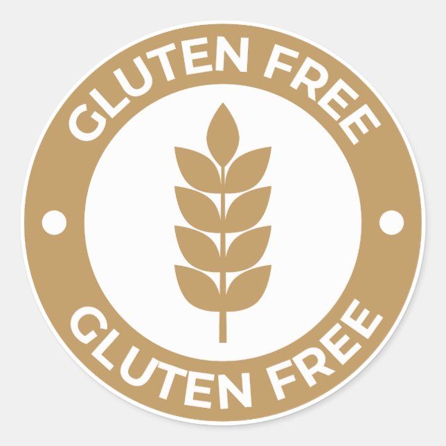 Adesivo Gluten Free (Frente)