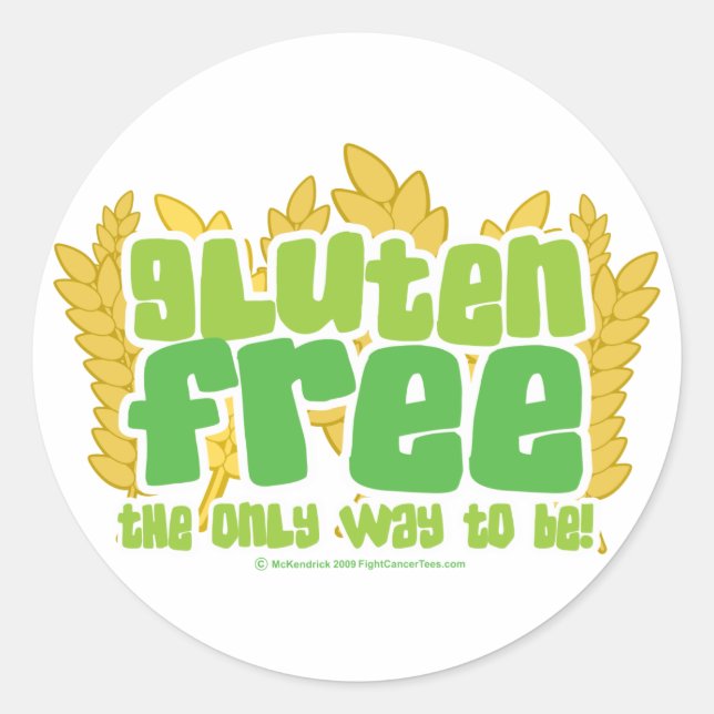 Adesivo Gluten Free (Frente)