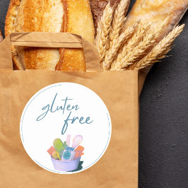 Adesivo Gluten Free Bakery Sticker