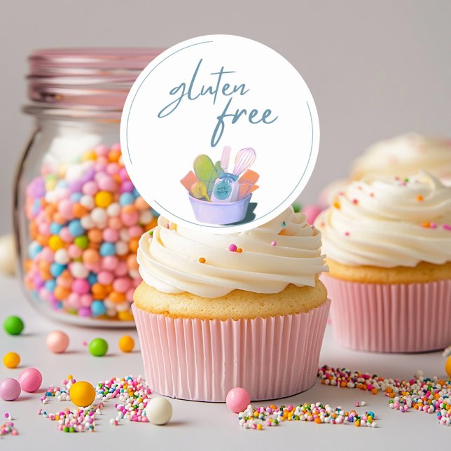 Adesivo Gluten Free Bakery Sticker (Criador carregado)