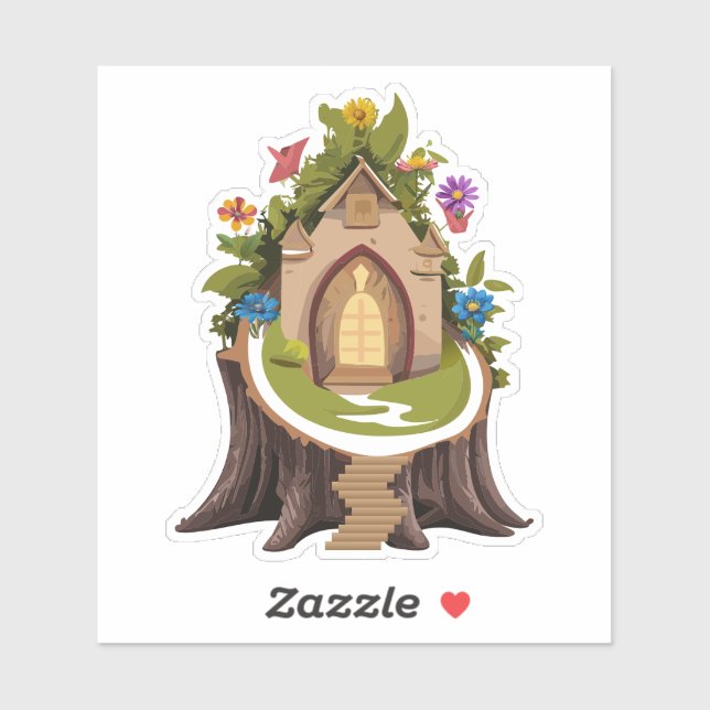 Adesivo Gnome Forest Sticker (Folha)