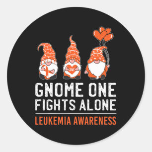 Adesivo Gnome One combate sozinho a consciência do Cancer