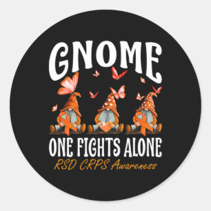 Adesivo Gnome One Luta Sozinha Contra A Consciência Do Crp