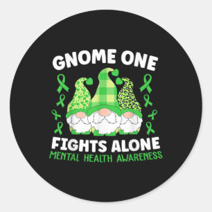 Adesivo Gnome One luta sozinho contra a consciência mental