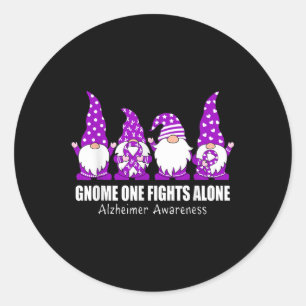 Adesivo Gnomo 1 luta contra a consciência de Alone Heimer,