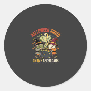 Adesivo Gnomo de Halloween Travessuras da Meia-Noite