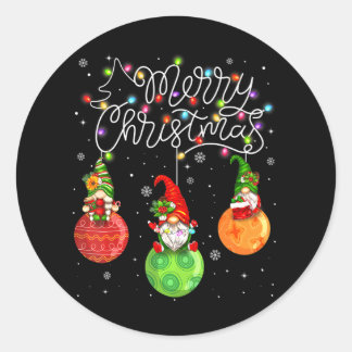 Adesivo Gnomos Cons Feliz Natal Gnomo