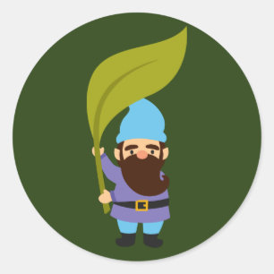 Adesivo Gnomos de jardim bonitos se divertem