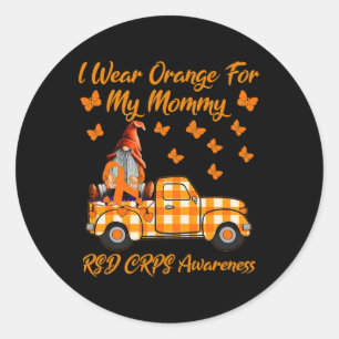 Adesivo Gnomos Eu Visto Laranja Para Minha Mamãe Rsd Crps 