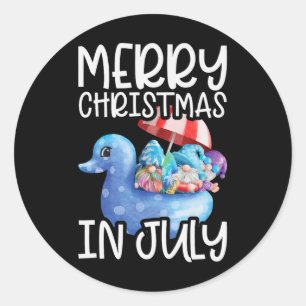 Adesivo Gnomos Feliz Natal Em Julho Tropical Natal