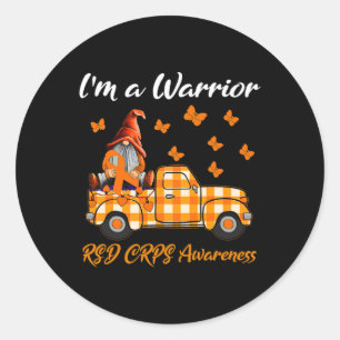 Adesivo Gnomos, sou um guerreiro, Rsd Crps Consciência