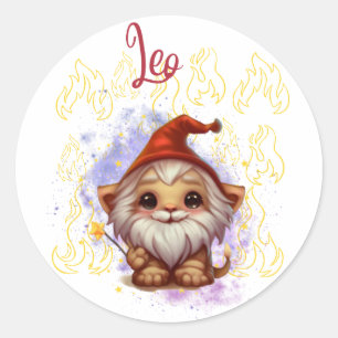 Adesivo Gnomoscópio Leo Sticker