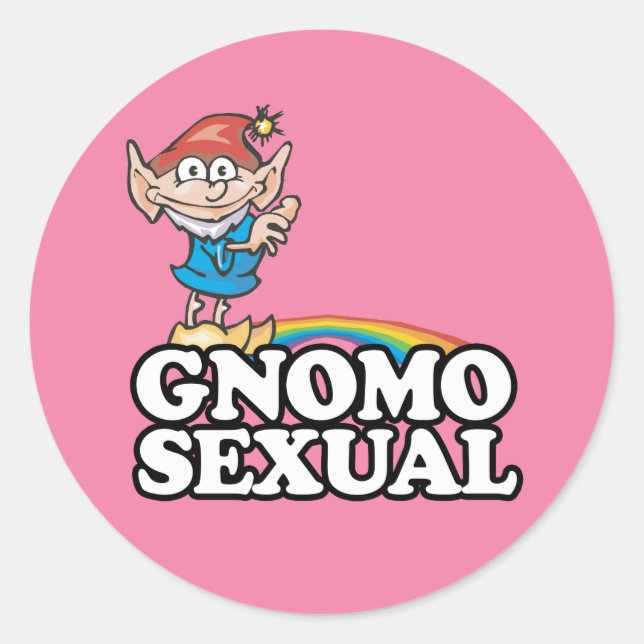 Adesivo Gnomossexual (Frente)