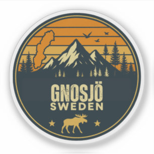 Adesivo Gnosjö, Suécia Sverige