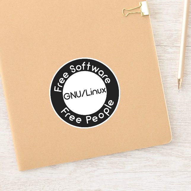 Adesivo GNU/Linux (Notebook)