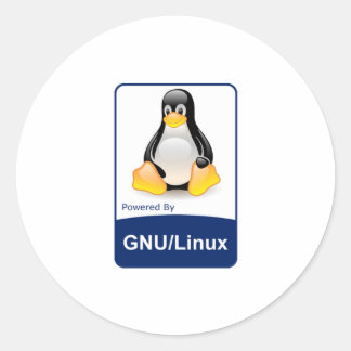 Adesivo GNU/Linux