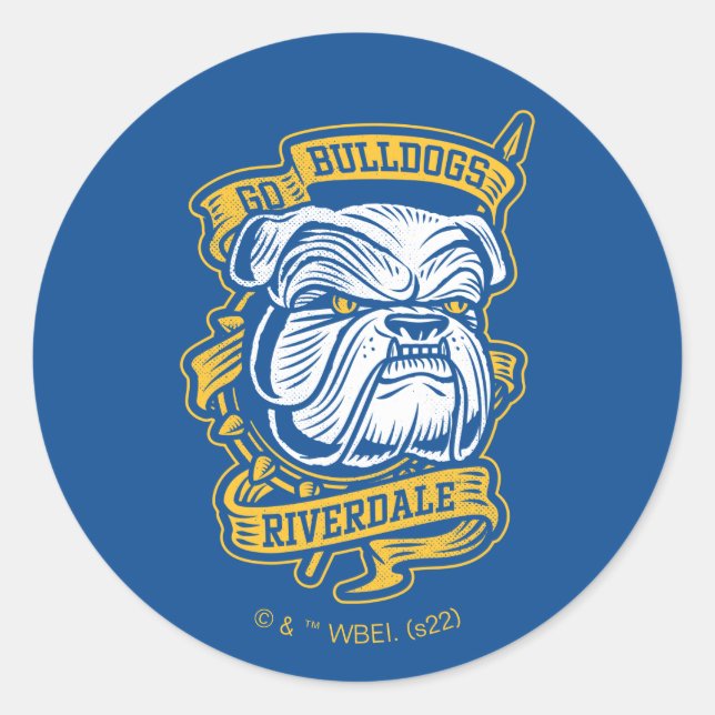 Adesivo Go Bulls - Riverdale Mascot Banner (Frente)