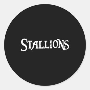 Adesivo Go Stallions Futebol Baseball Basball Cheer Fa