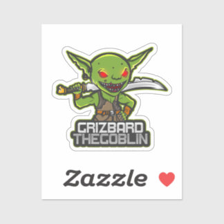 Adesivo Goblin chamado Grizbard