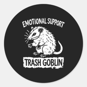 Adesivo Goblin Lixo Ssum Suporte Emocional Meme Engraçado 
