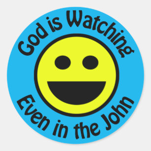 Adesivo God is Watching