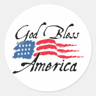 Adesivo GodBlessAmerica_v2