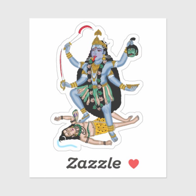 Adesivo Goddess Kali Sticker (Folha)